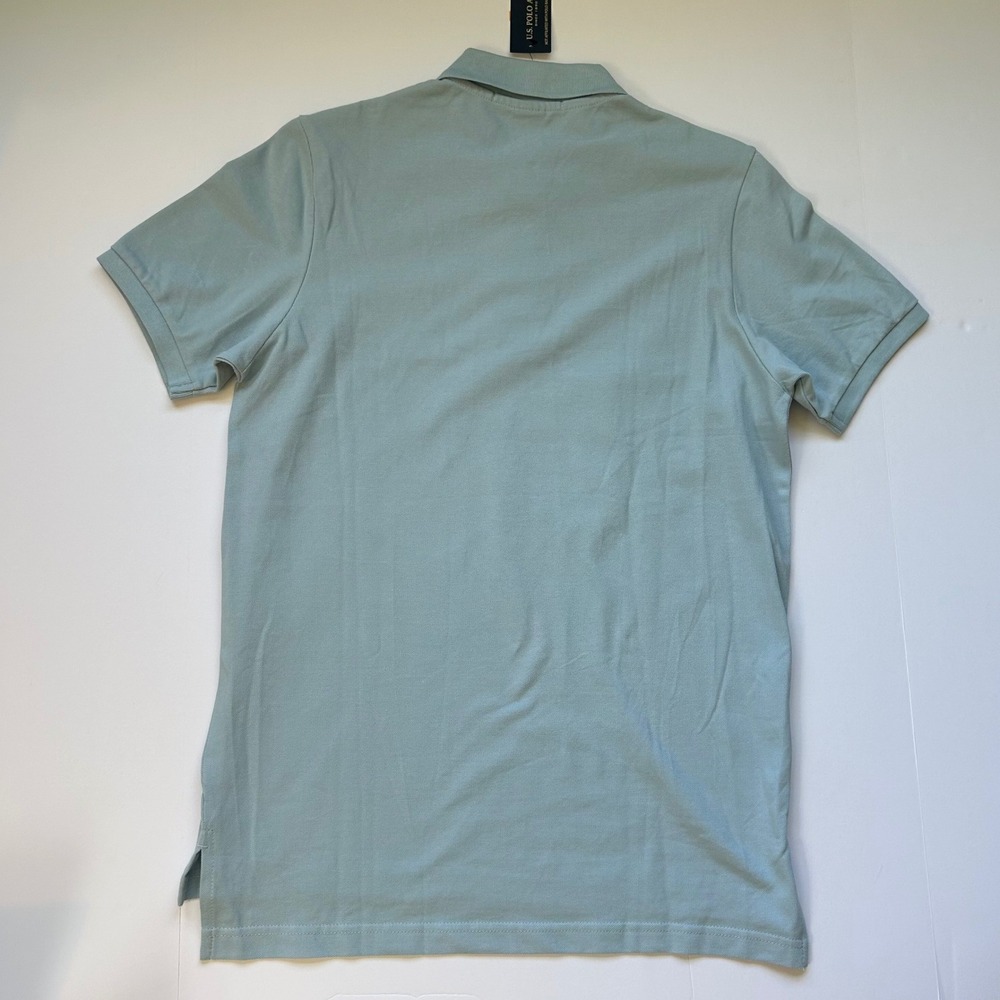 US Polo Assn Mens 3 Pack Slim Fit Stretch Pique Polo Shirts Small New NWT READ - Picture 11 of 15